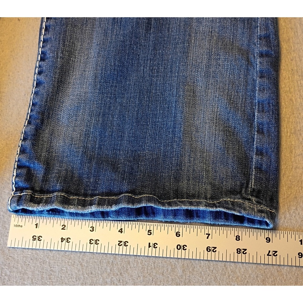 CELLO Women's Med Wash Jeans Boot Cut Pants Size 15 Y2K - Picture 11 of 12